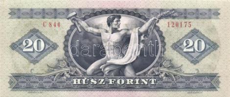 1975. 20Ft (4x) egymás utáni sorszámmal T:I