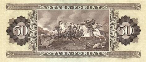 1989. 50Ft (4x) egymás utáni és egymáshoz közeli sorszámok T:I