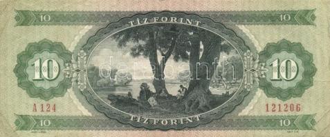 1949-1980. 10Ft, 20Ft, 100Ft összesen 9db bankjegy T:II,III