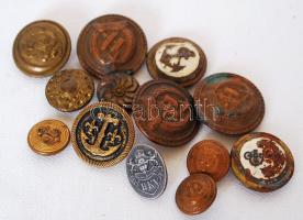 12 db katonai gombok