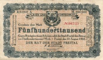 Német Birodalom/Weimari Köztársaság/Reichsbahn Direktion/Berlin/Drezda 1923. 4db különféle bankjegy ...