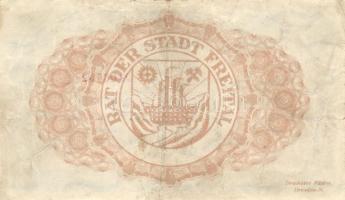 Német Birodalom/Weimari Köztársaság/Reichsbahn Direktion/Berlin/Drezda 1923. 4db különféle bankjegy ...