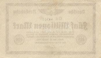 Német Birodalom/Weimari Köztársaság/Reichsbahn Direktion/Berlin/Drezda 1923. 4db különféle bankjegy ...