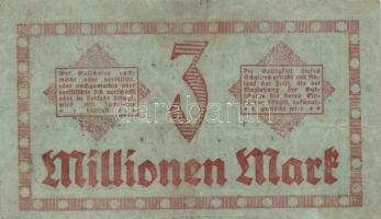 Német Birodalom/Weimari Köztársaság/Reichsbahn Direktion/Berlin/Drezda 1923. 4db különféle bankjegy ...