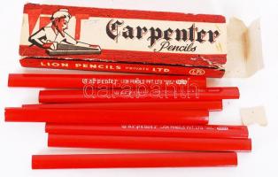 Lion pencils, 10 db asztalos ceruza eredeti dobozában