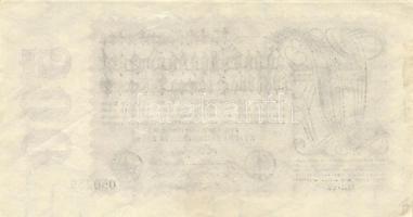 Német Birodalom/Weimari Köztársaság 1923. 8db különféle inflációs bankjegy, közte vízjel variációk i...