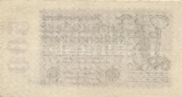 Német Birodalom/Weimari Köztársaság 1923. 8db különféle inflációs bankjegy, közte vízjel variációk i...