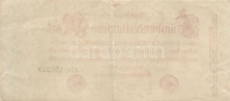 Német Birodalom/Weimari Köztársaság 1923. 8db különféle inflációs bankjegy, közte vízjel variációk i...