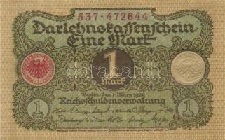 Német Birodalom/Weimari Köztársaság 1920-23. 6db különféle bankjegy T:I,II,III Germany/Weimar Republic 1920-23. six different banknotes C:Unc,XF,F