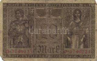 Német Birodalom/Weimari Köztársaság 1908-1923. 12db különféle bankjegy T:I,II,III,III-
Germany/Weima...