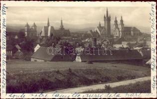 Klatovy Virgin Mary's Immaculate Conception and St. Ignatius' Jesuit church, Black Tower (Rb)