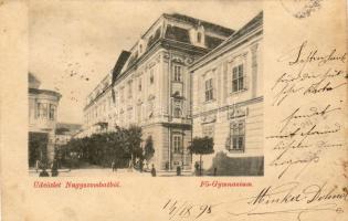 1898 Nagyszombat Gymnasium