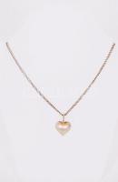 Ezüst tétel: 2 db gyűrű és nyaklánc medállal, nettó: 9 gr/ Silver rings and necklace