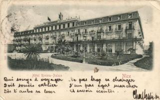 Nice Hotel Riviera Palace (small tear)