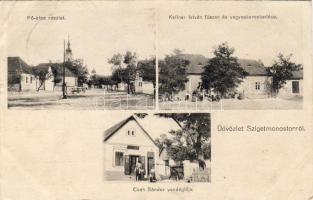 Szigetmonostor mit Restaurant u. Geschäft (EB)