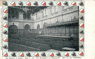 Lübeck Town hall, interior