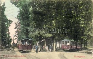 Nyíregyháza mit Straßenbahn