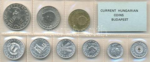 1979. 2f-10Ft 9db klf érmés forgalmi sor fóliatokban T:1
