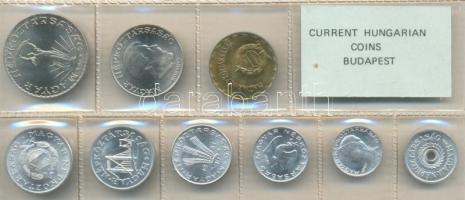 1981. 2f-10Ft 9db klf érmés forgalmi sor fóliatokban T:1