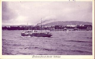 Balatonfüred Baross gőzhajó