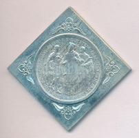 1935. 2P Ag "Pázmány Péter" CSEGELY, Artex-veret U.P. jelzéssel (35mm/20g) T:P Csak 1011db...