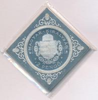 1935. 2P Ag "II. Rákóczi Ferenc" CSEGELY, Artex-veret U.P. jelzéssel (35mm/20g) T:P Csak 1011db! / Hungary 1935. 2 Pengő Ag "Ferenc Rákóczi II" KLIPPE restrike with U.P. sign (35mm/20g) C:P Only 1011 examples! Huszár: 2310., Adamo PE5.2