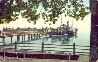 Balatonfüred kikötő, Baross gőzhajó (EK)