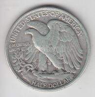 Amerikai Egyesült Államok 1917. 1/2$ Ag "Walking Liberty" T:3
USA 1917. 1/2 Dollar Ag &quo...