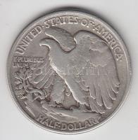 Amerikai Egyesült Államok 1940. 1/2$ Ag "Walking Liberty" T:3
USA 1940. 1/2 Dollar Ag &quo...