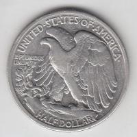 Amerikai Egyesült Államok 1943D 1/2$ Ag "Walking Liberty" T:3
USA 1943D 1/2 Dollar Ag &quo...