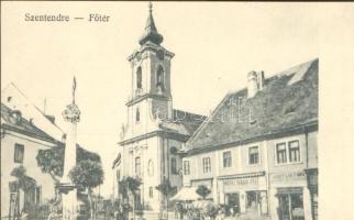 Szentendre Főtér, Weisz Márk és fia üzlete, Wuits István üzlete