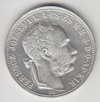 1887KB. 1Ft Ag "Barokk címer" T:2,2- ph.