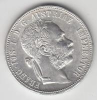 Ausztria 1878. 1Fl Ag "Ferenc József" T:2 kis ph. Austria 1878. 1 Florin Ag "Franz Joseph" C:XF