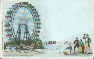 Vienna Prater, litho (EK)