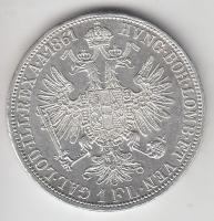 Ausztria 1861A 1Fl Ag "Ferenc József" T:2 ph.
Austria 1861A 1 Florin Ag "Franz Joseph...