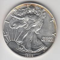 Amerikai Egyesült Államok 1988. 1$ Ag/31,1g "Liberty" T:1 USA 1988. 1 Dollar "Liberty" Ag/31,1g C:Unc