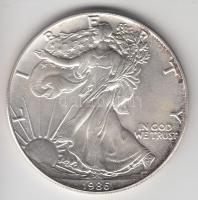 Amerikai Egyesült Államok 1986. 1$ Ag/31,1g "Liberty" T:1 USA 1986. 1 Dollar "Liberty" Ag/31,1g C:Unc