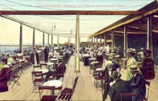 Venice Lido, terrace of Grande Stabilimento beach