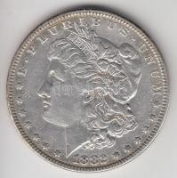 Amerikai Egyesült Államok 1882. 1$ Ag "Morgan" T:2-/3 USA 1882. Morgan Dollar Ag C:VF/F
