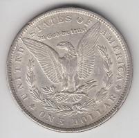 Amerikai Egyesült Államok 1889. 1$ Ag "Morgan" T:2-
USA 1889. Morgan Dollar Ag C:VF