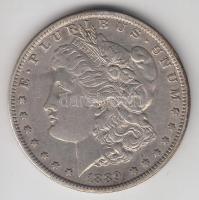 Amerikai Egyesült Államok 1889O 1$ Ag "Morgan" T:2- USA 1889O Morgan Dollar Ag C:VF