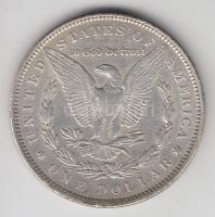 Amerikai Egyesült Államok 1891. 1$ Ag "Morgan" T:2-
USA 1891. Morgan Dollar Ag C:VF