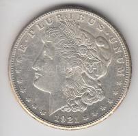 Amerikai Egyesült Államok 1921S 1$ Ag "Morgan" T:2- USA 1921S Morgan Dollar Ag C:VF