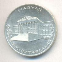 1956. 10Ft Ag "Tízéves a Forint / Magyar Nemzeti Múzeum" T:2
