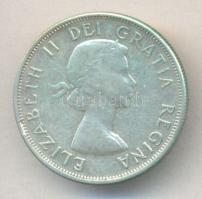 Kanada 1958. 50c Ag "II. Erzsébet" T:2,2-
Canada 1958. 50 Cents Ag "Elizabeth II&quot...