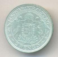 1939. 2P Ag "Madonna" T:2-