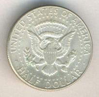 Amerikai Egyesült Államok 1967. 1/2$ Ag "Kennedy" T:2
USA 1967. 1/2 Dollar Ag "Kenned...