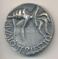 Kiss Nagy András (1930-1997) ~1970. "Kossuth Könyvkiadó - Kiváló Terjesztő" fém emlékérem ...