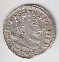 Lengyel Királyság / Litvánia-Vilnius 1592. 3Gr Ag "III. Zsigmond" (2.53g) T:2,2- Poland / Latvia-Vilnius 1592. 3 Grossi Ag "Sigismund III" (2.53g) C:aXF Kopicki 3520.