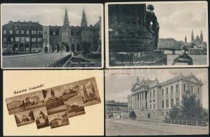 Szeged - 29 db régi városképes lap, közte több használatlan